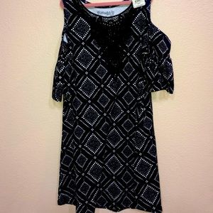 Darling Mudd Cold Shoulder Dress NWT